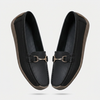 Dam bekväma loafers metalldetalj