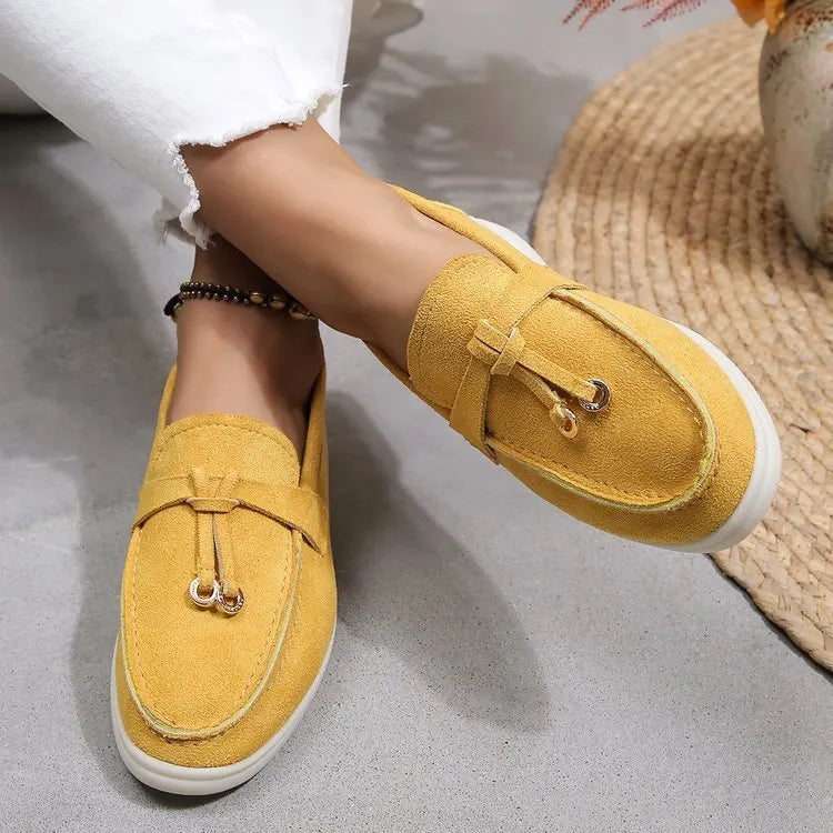 Dam bekväma loafers slip on