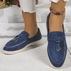 Dam bekväma loafers slip on