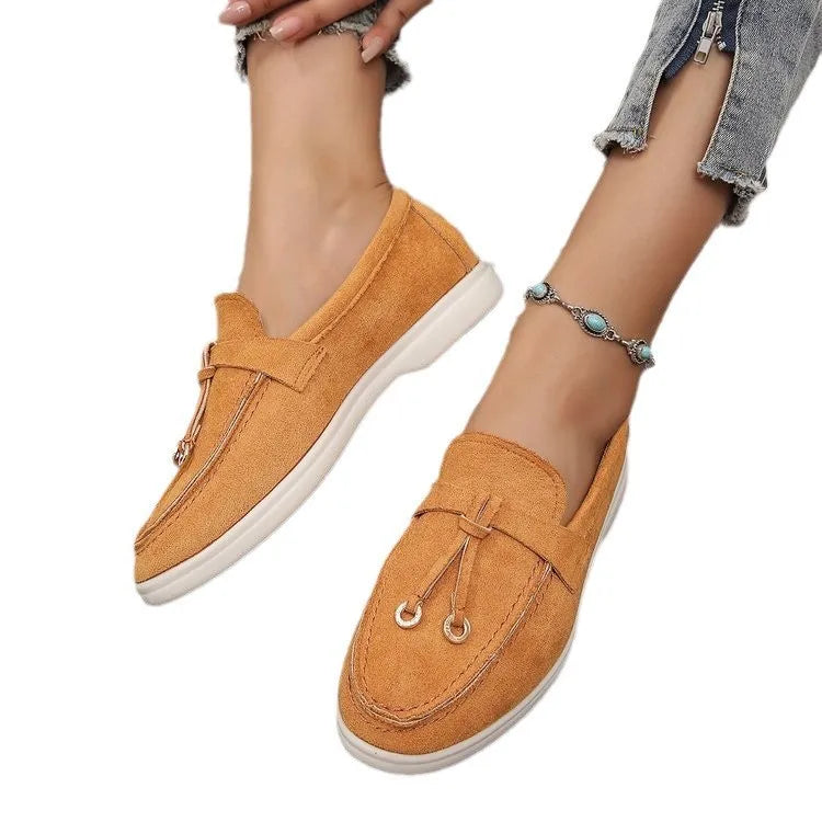 Dam bekväma loafers slip on