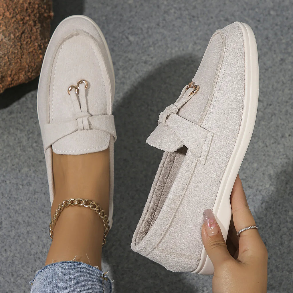Dam bekväma loafers slip on