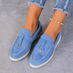 Dam bekväma loafers slip on