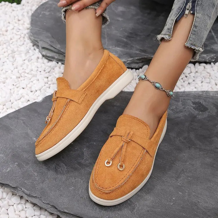 Dam bekväma loafers slip on