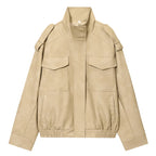 Dam mockajacka oversized sommar