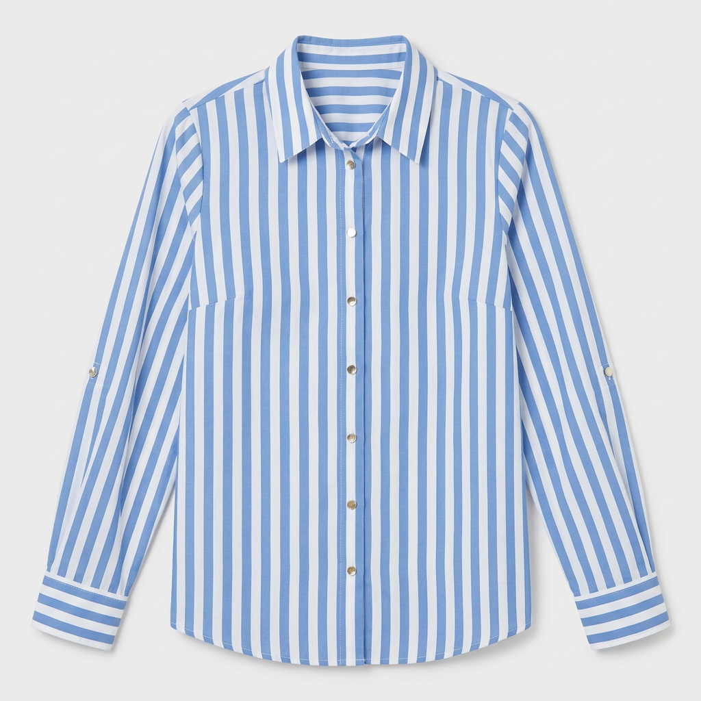 Dam skjorta Stripe sommar