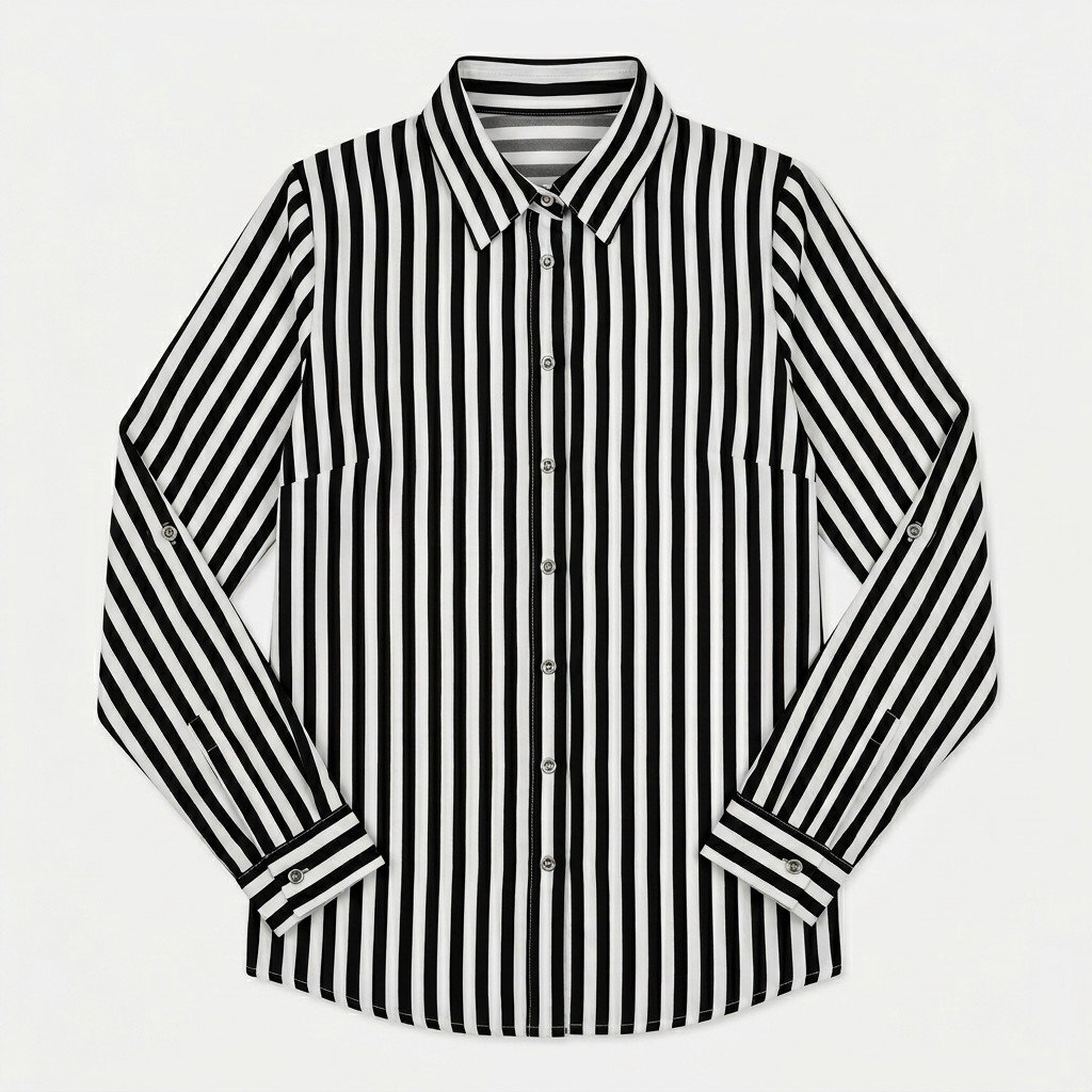 Dam skjorta Stripe sommar