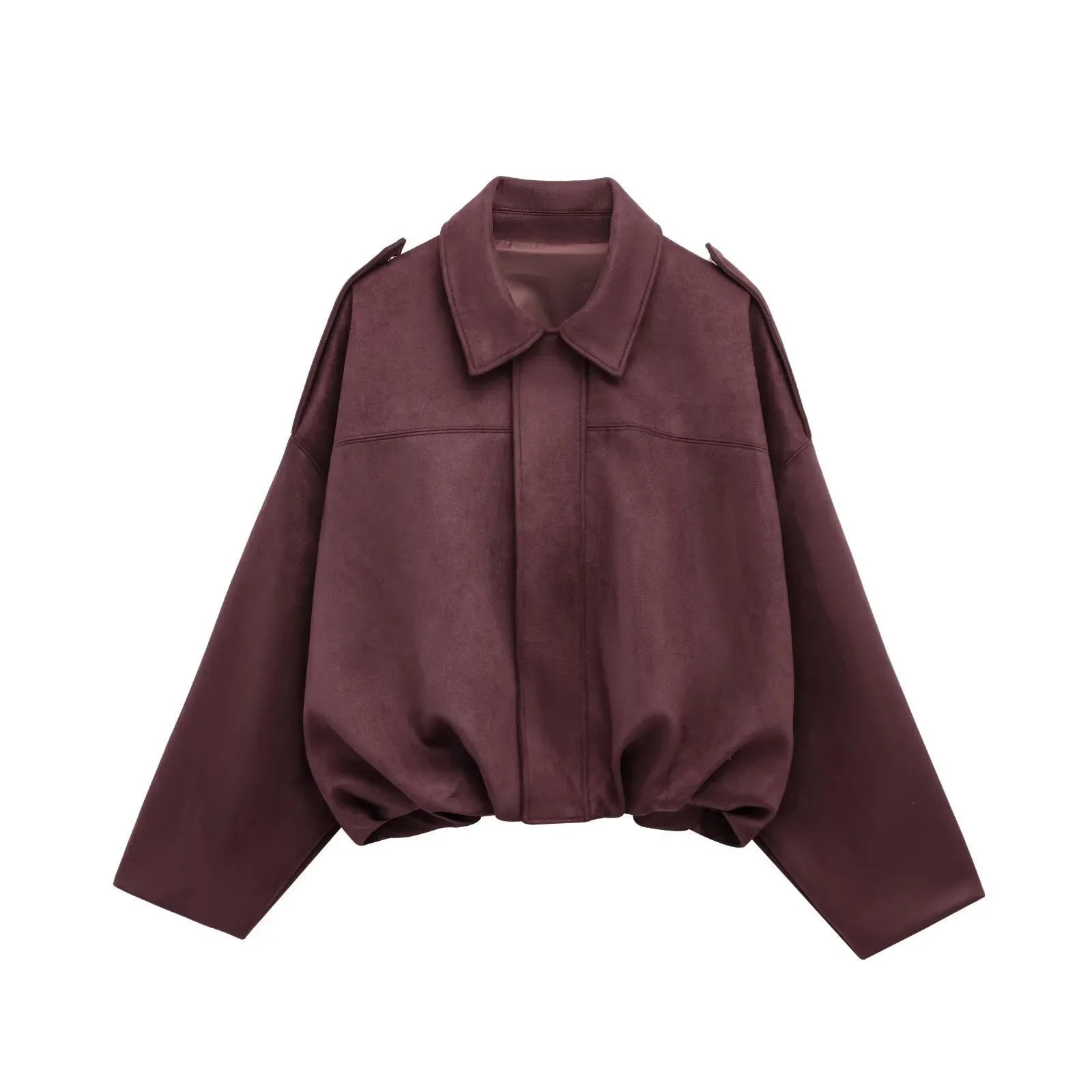 Mjuk oversized mockajacka