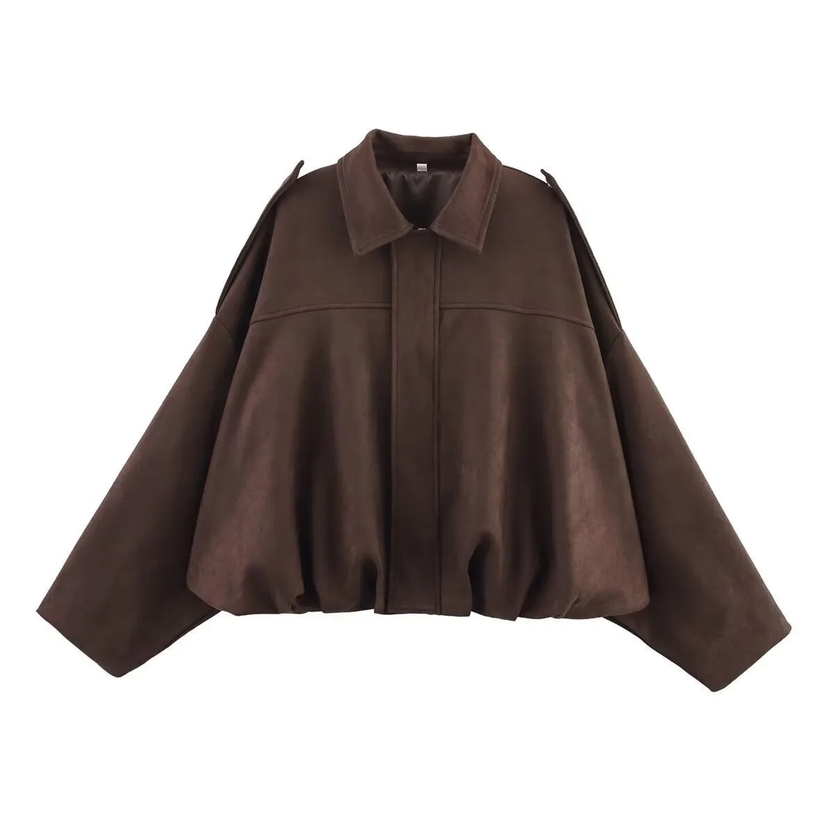 Mjuk oversized mockajacka