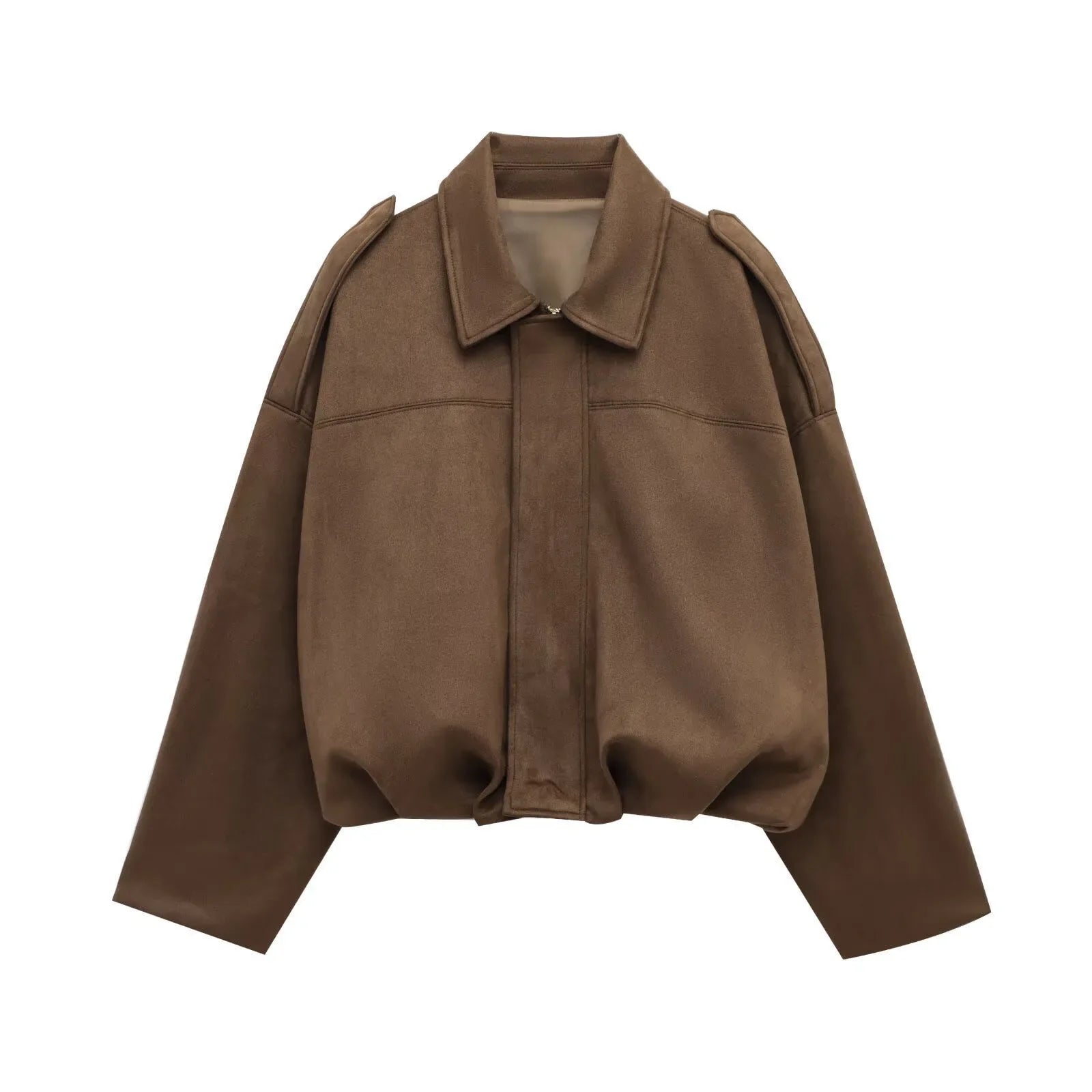 Mjuk oversized mockajacka