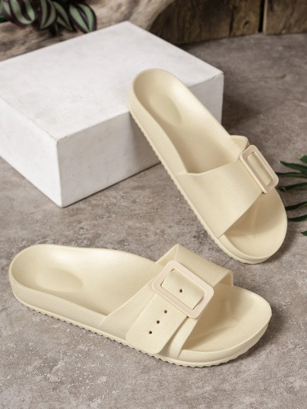 Damesmode pantoffels Waterdicht antislip Zachte zool Slijtvast Thuis Outdoor Slip-On Comfortabele pantoffels