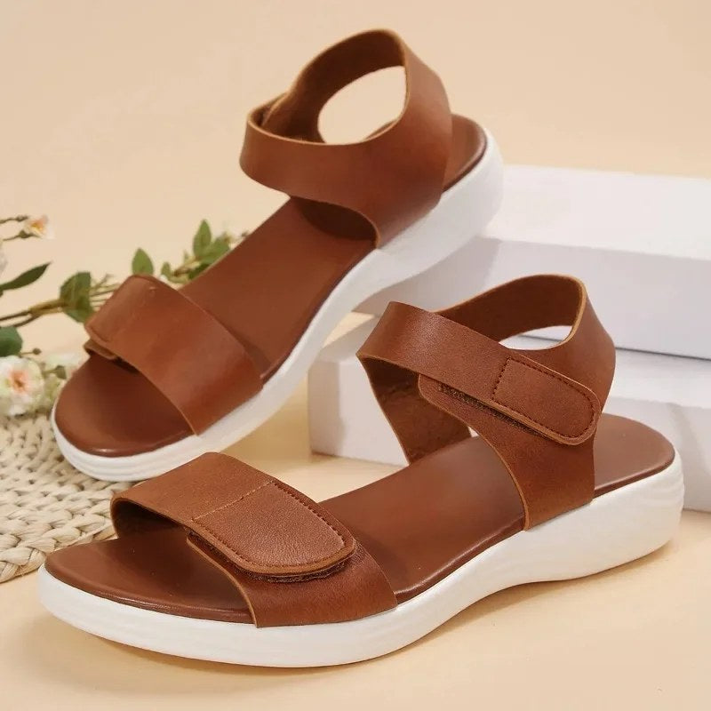 2024 Nieuwe Zomer Sandalen Reizen Vrouwen Schoenen Nieuwe Sandaal Zool Duurzame Sandaal Dames Outdoor Strand Slippers Platform Sandalen