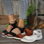 2024 Nieuwe Zomer Sandalen Reizen Vrouwen Schoenen Nieuwe Sandaal Zool Duurzame Sandaal Dames Outdoor Strand Slippers Platform Sandalen