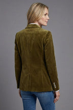 Women’s Velvet Style  Blazer Tailored Smart Occasion Jacket